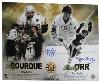 Bobby Orr/ Ray Bourque autographed