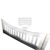Wooden White Fence-like wall or crowing from the Original Yankee Stadium Club . autographed