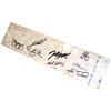 2007 Pitching Staff Signed Red Sox Game Used Pitching Rubber Main Field 6-26 thru 7-10-2007 autographed