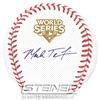 Mark Teixeira 2009 World Series autographed