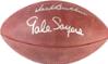Signed Dick Butkus & Gale Sayers 