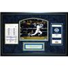 Derek Jeter Yankees Record Breaking Hits Scorecard & Ticket Collage autographed