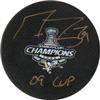 Marc Andre Fleury Official Stanley Cup Puck autographed