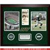 New York Jets Final Ticket  & Used Turf Collage autographed
