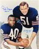 Signed Dick Butkus & Gale Sayers