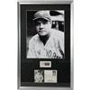 Signed Babe Ruth Autographed Stamp First Day Cover Collage