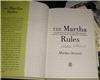 Martha Stewart - The Martha Rules autographed