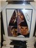 Star Trek Cast (Pine, Quinto,Saldana & Bana)  Framed & Signed autographed