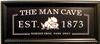 Signed Texas Christian University Man Cave Sign
