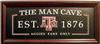 Signed Texas A&M Aggies Man Cave Sign
