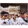 Patrick Roy & Ray Bourque autographed