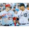 Miguel Cabrera & Mike Trout autographed