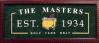 The Masters Fan Cave autographed
