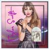 Taylor Swift Hand Signed CD Collage autographed